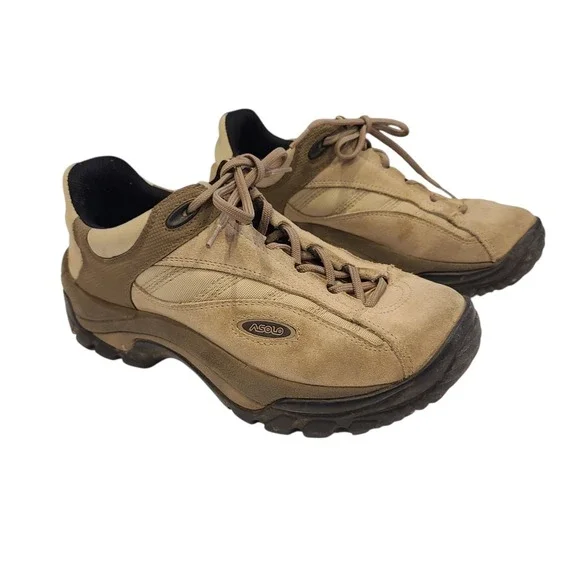 Asolo  Tan Suede Low Hiking Trail Shoes Women's US 7M EU‎ 38 - Picture 2 of 10